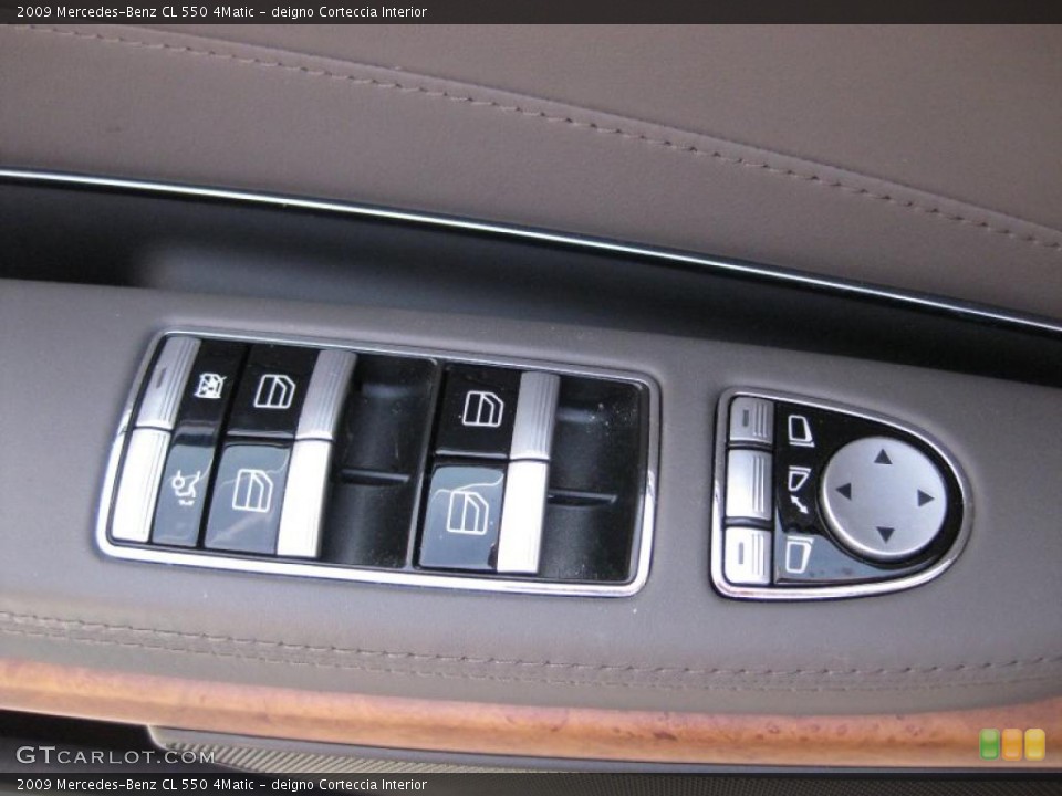 deigno Corteccia Interior Controls for the 2009 Mercedes-Benz CL 550 4Matic #46575110