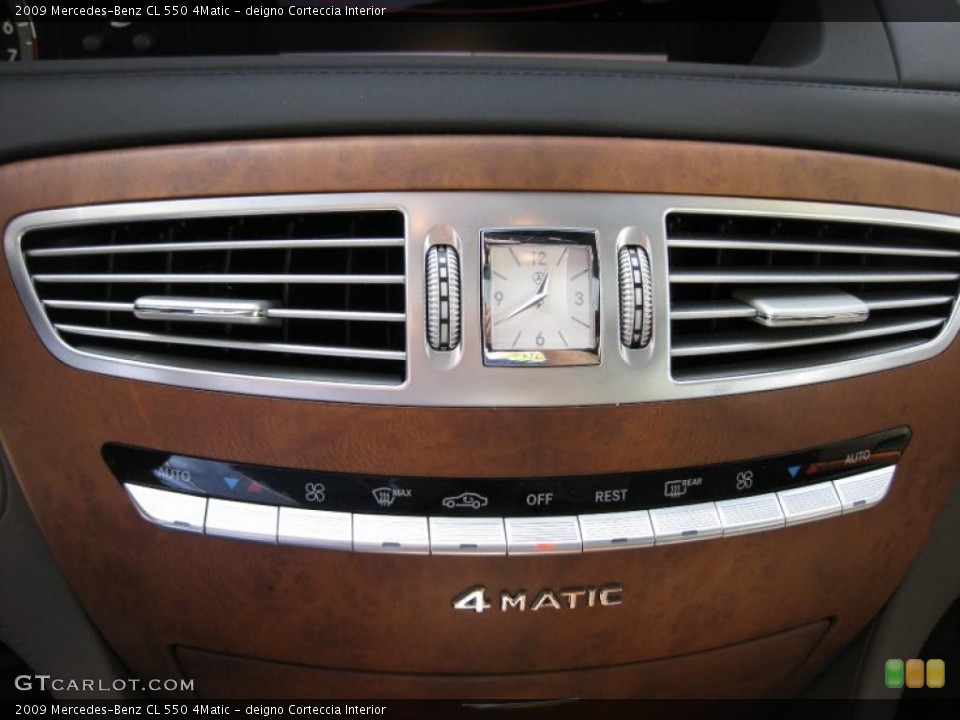 deigno Corteccia Interior Controls for the 2009 Mercedes-Benz CL 550 4Matic #46575155