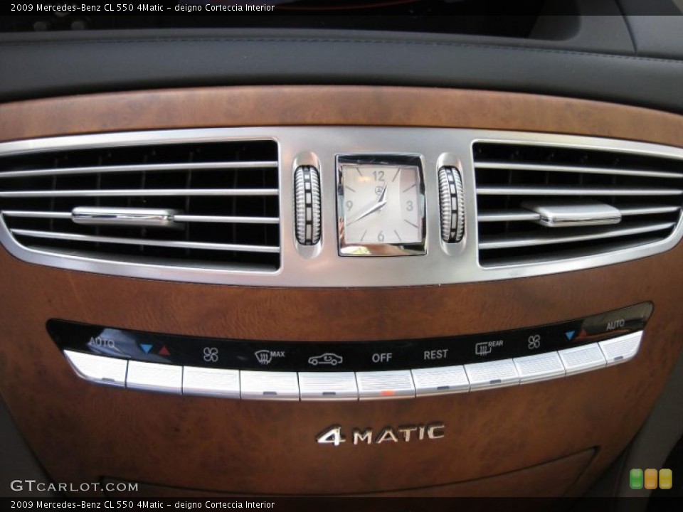 deigno Corteccia Interior Controls for the 2009 Mercedes-Benz CL 550 4Matic #46575188