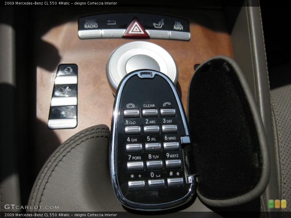 deigno Corteccia Interior Controls for the 2009 Mercedes-Benz CL 550 4Matic #46575221