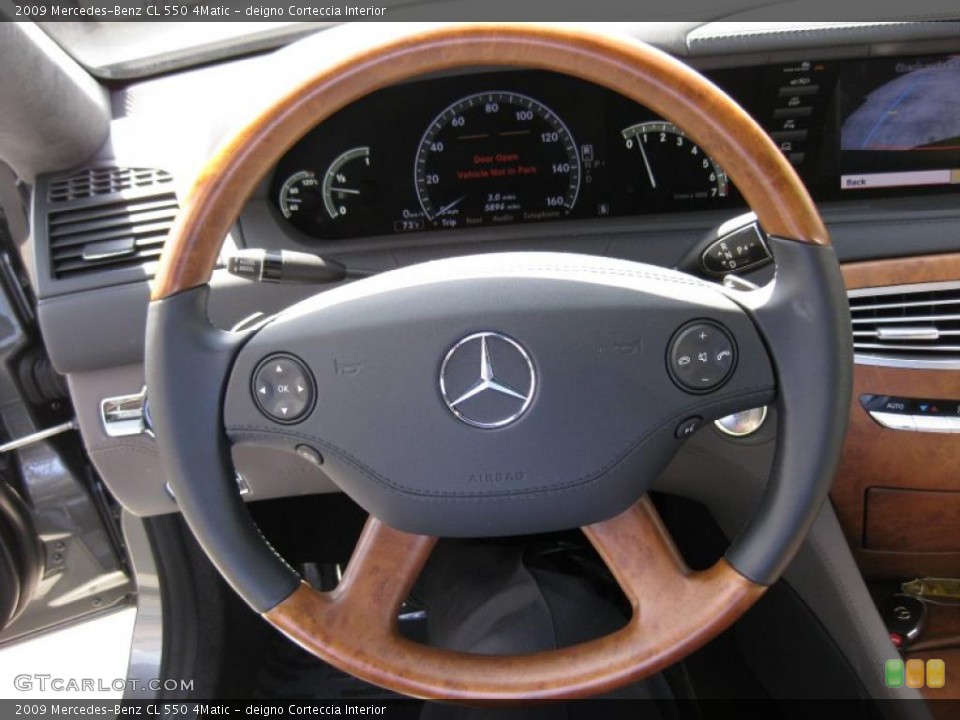 deigno Corteccia Interior Steering Wheel for the 2009 Mercedes-Benz CL 550 4Matic #46575239