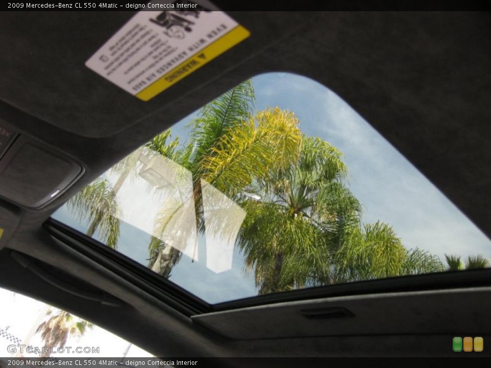 deigno Corteccia Interior Sunroof for the 2009 Mercedes-Benz CL 550 4Matic #46575281