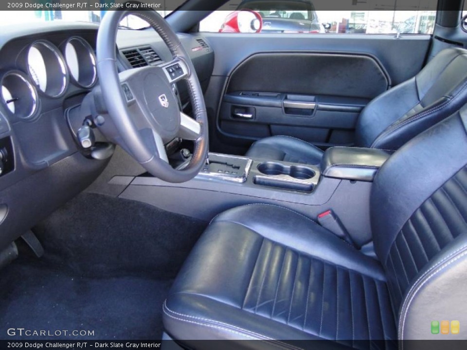 Dark Slate Gray Interior Photo for the 2009 Dodge Challenger R/T #46575605