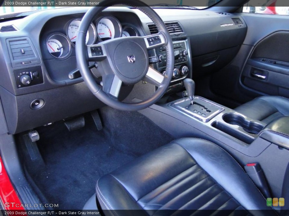 Dark Slate Gray Interior Dashboard for the 2009 Dodge Challenger R/T #46575614