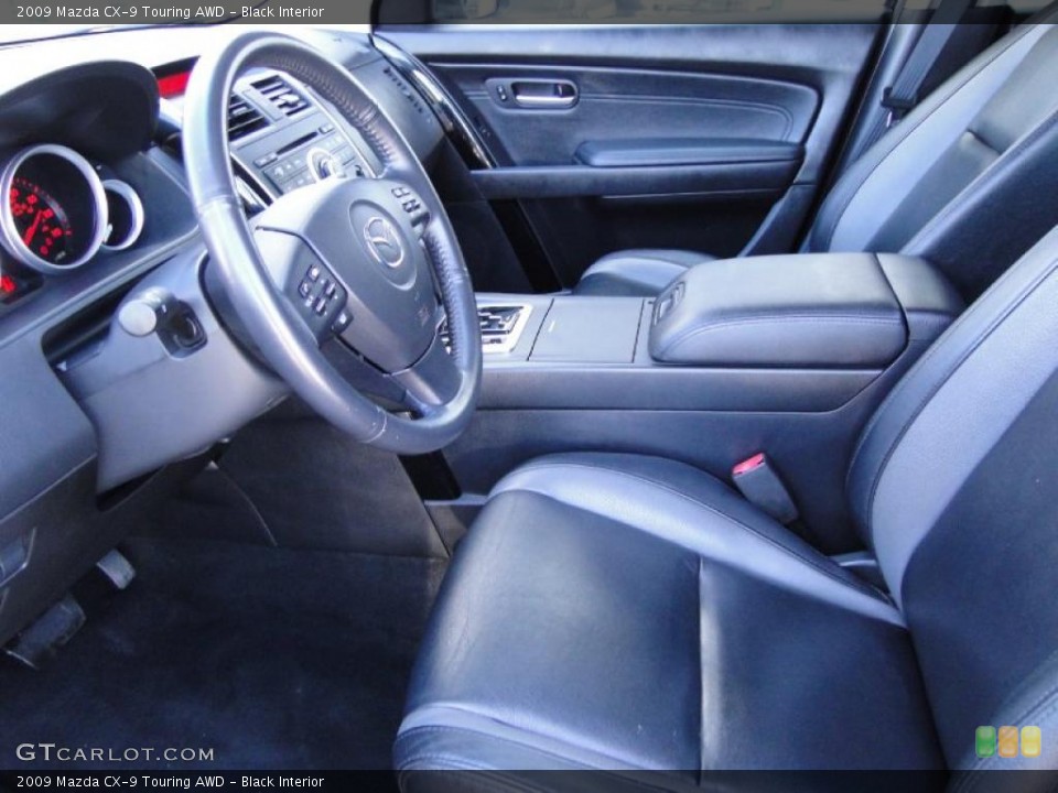 Black Interior Photo for the 2009 Mazda CX-9 Touring AWD #46575914