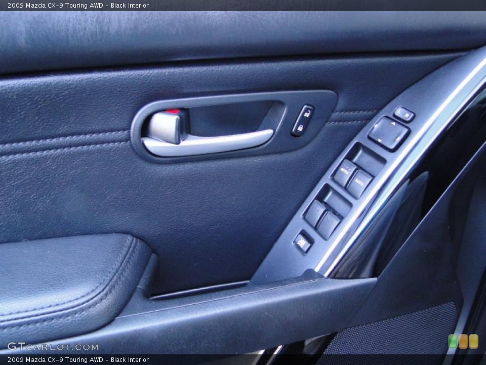 Black Interior Controls for the 2009 Mazda CX-9 Touring AWD #46575944