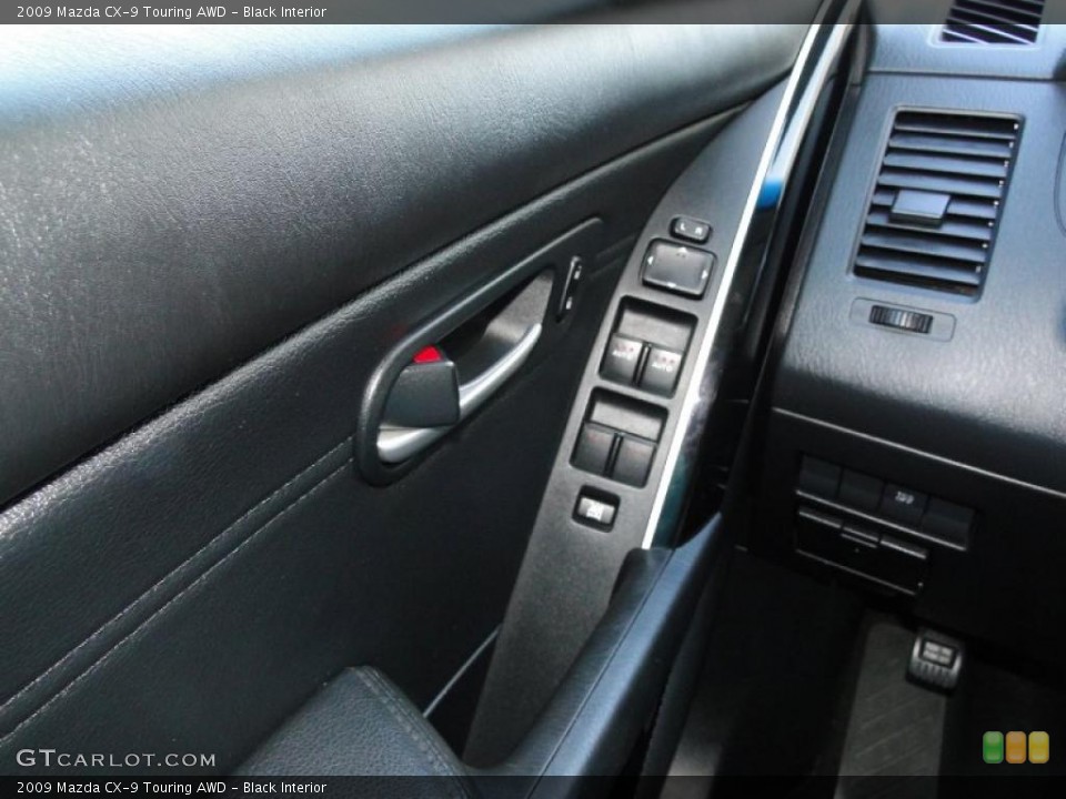 Black Interior Controls for the 2009 Mazda CX-9 Touring AWD #46575953