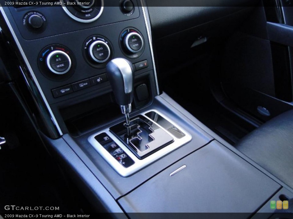 Black Interior Transmission for the 2009 Mazda CX-9 Touring AWD #46576031