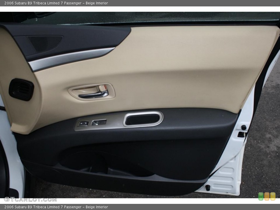 Beige Interior Door Panel for the 2006 Subaru B9 Tribeca Limited 7 Passenger #46578332