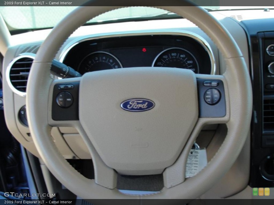 Camel Interior Steering Wheel for the 2009 Ford Explorer XLT #46578341