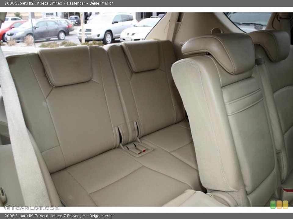 Beige Interior Photo for the 2006 Subaru B9 Tribeca Limited 7 Passenger #46578434