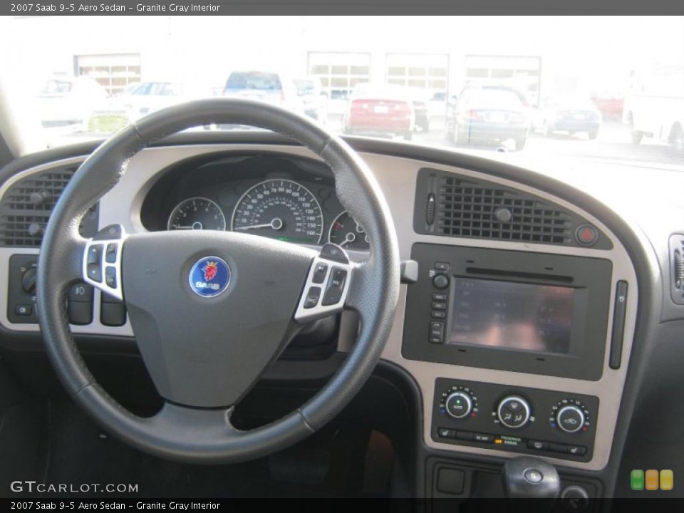 Granite Gray Interior Dashboard for the 2007 Saab 9-5 Aero Sedan #46580099