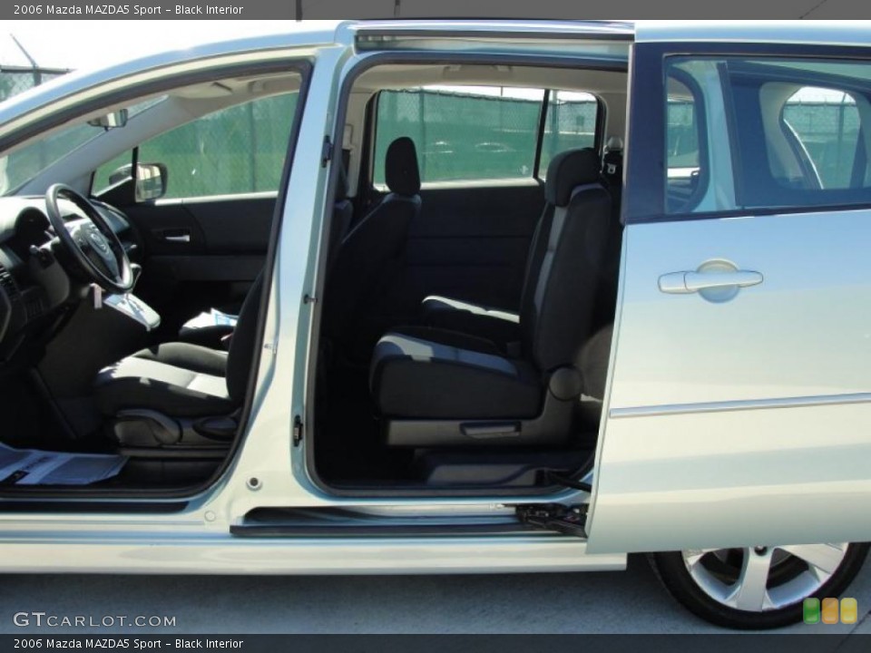 Black Interior Photo for the 2006 Mazda MAZDA5 Sport #46580459