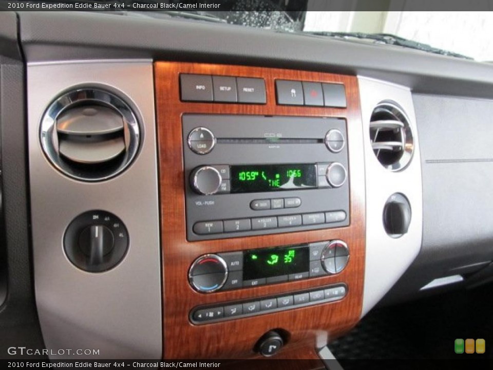 Charcoal Black/Camel Interior Controls for the 2010 Ford Expedition Eddie Bauer 4x4 #46586379