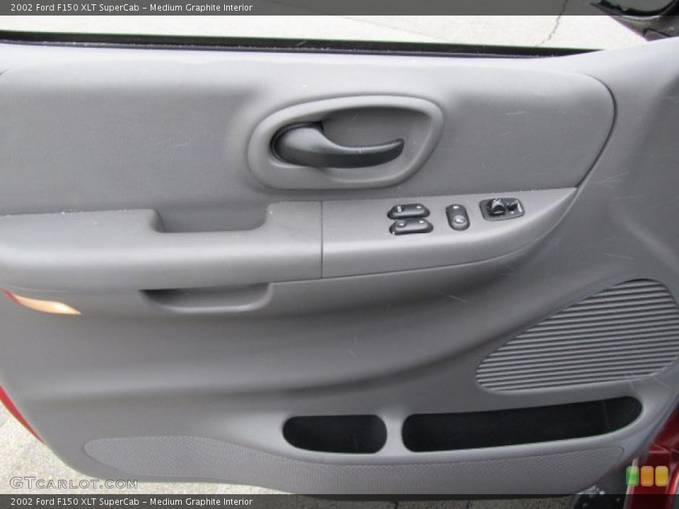 Medium Graphite Interior Door Panel for the 2002 Ford F150 XLT SuperCab #46587111