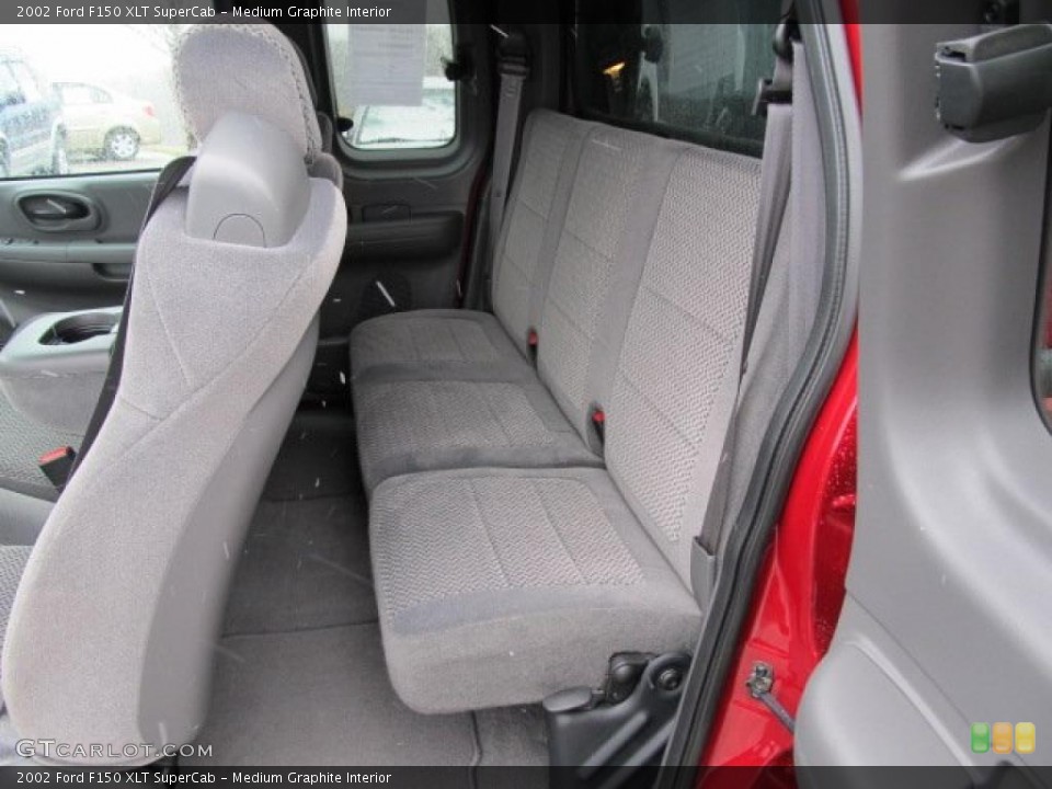 Medium Graphite Interior Photo for the 2002 Ford F150 XLT SuperCab #46587135