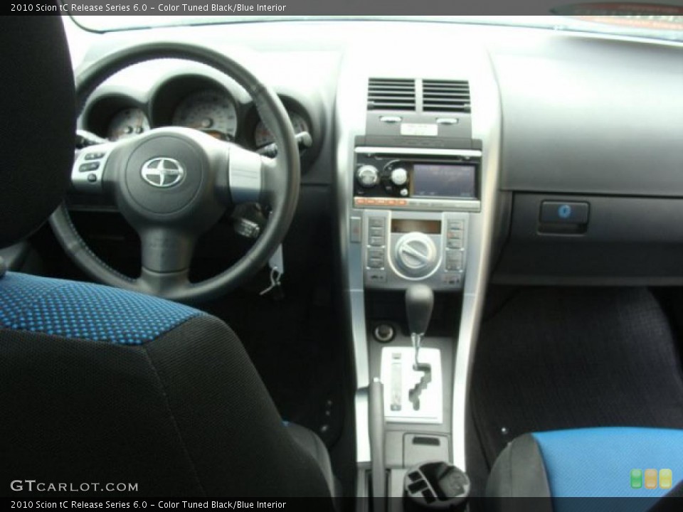 Color Tuned Black/Blue Interior Dashboard for the 2010 Scion tC Release Series 6.0 #46588806