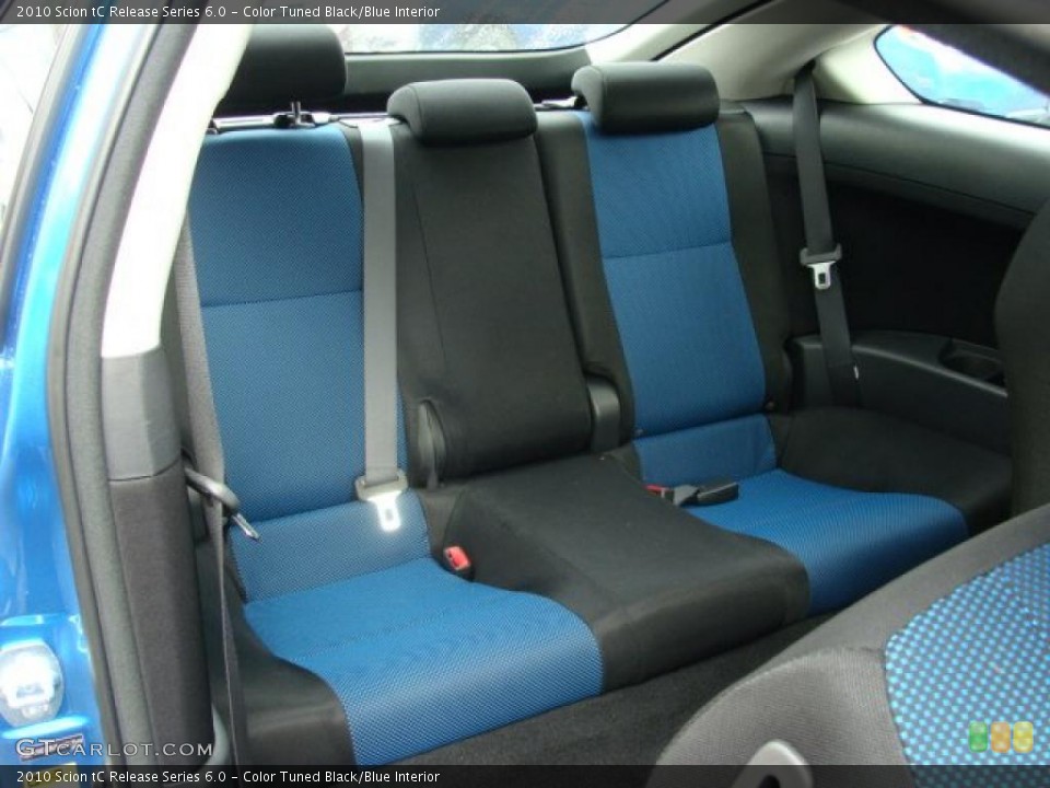 Color Tuned Black/Blue Interior Rear Seat for the 2010 Scion tC Release Series 6.0 #46588857
