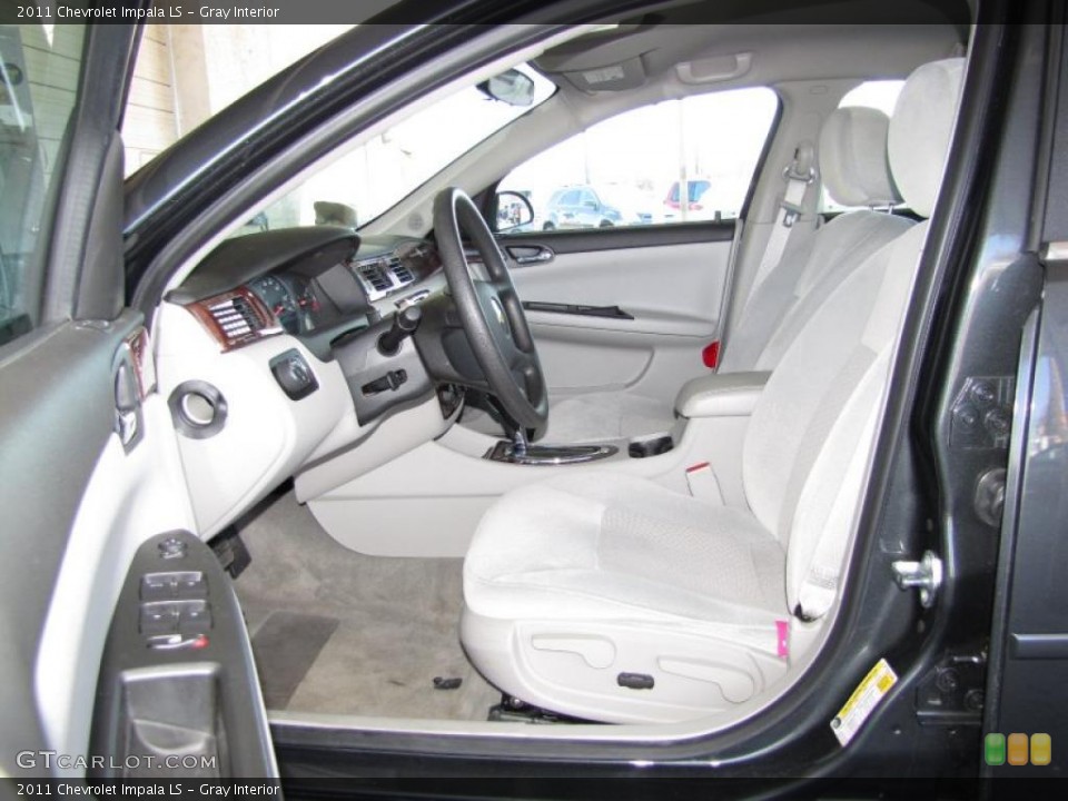 Gray Interior Photo for the 2011 Chevrolet Impala LS #46590147