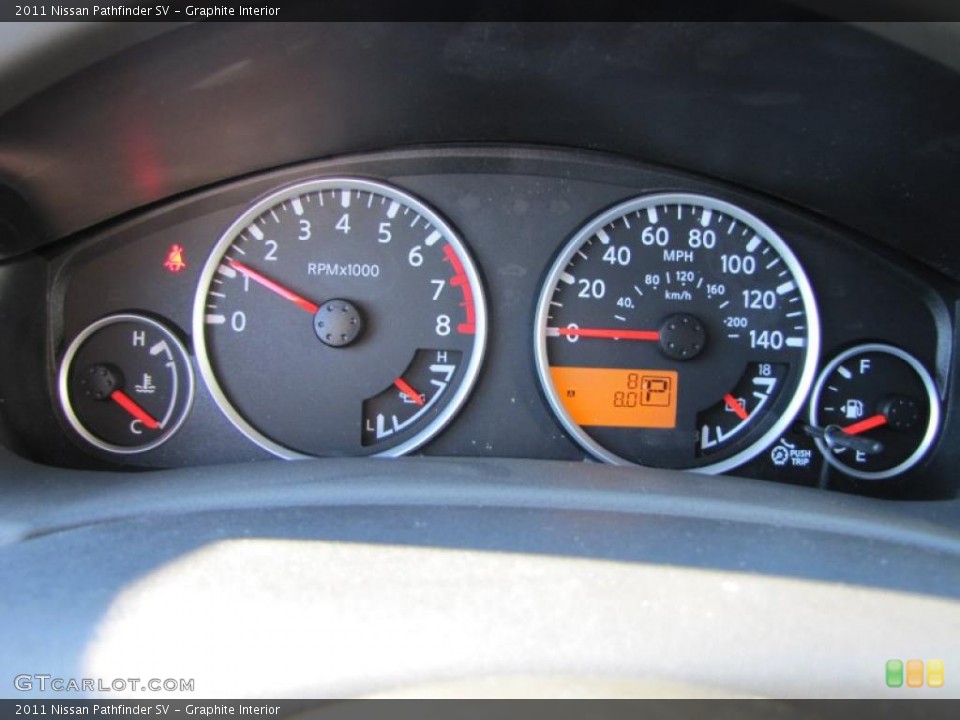 Graphite Interior Gauges for the 2011 Nissan Pathfinder SV #46590348