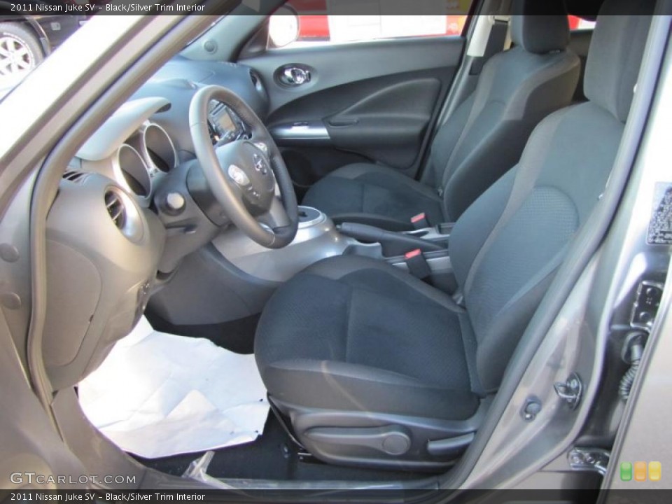 Black/Silver Trim Interior Photo for the 2011 Nissan Juke SV #46590462