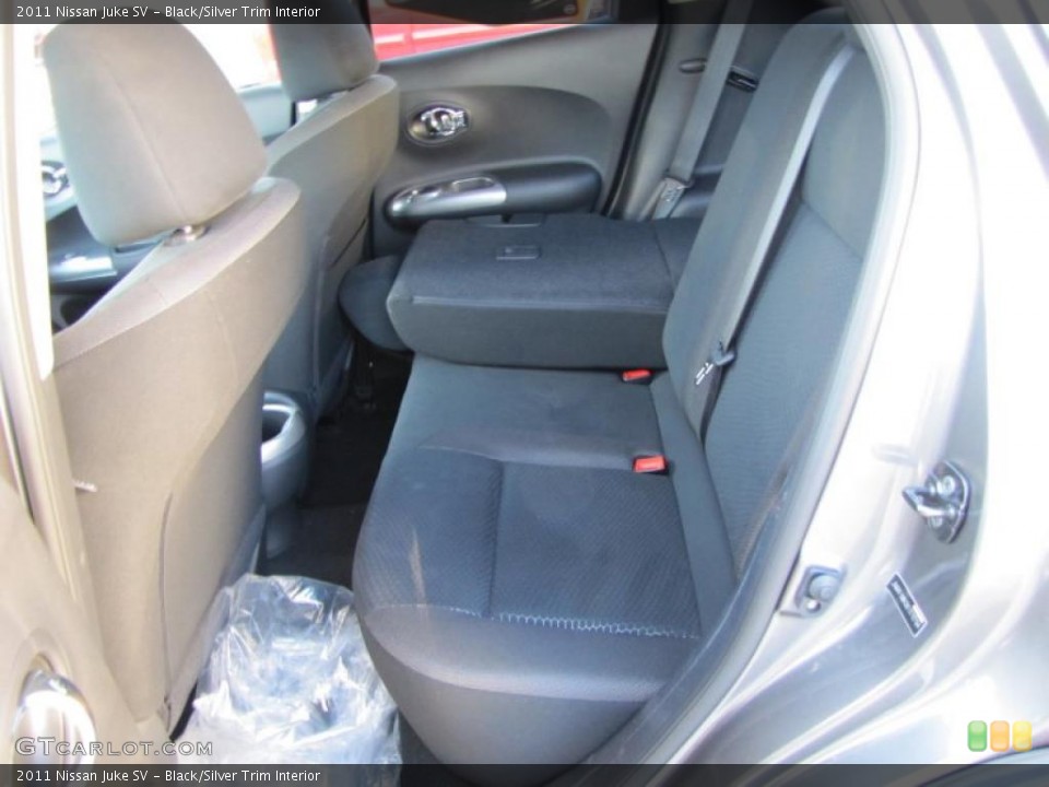 Black/Silver Trim Interior Photo for the 2011 Nissan Juke SV #46590474