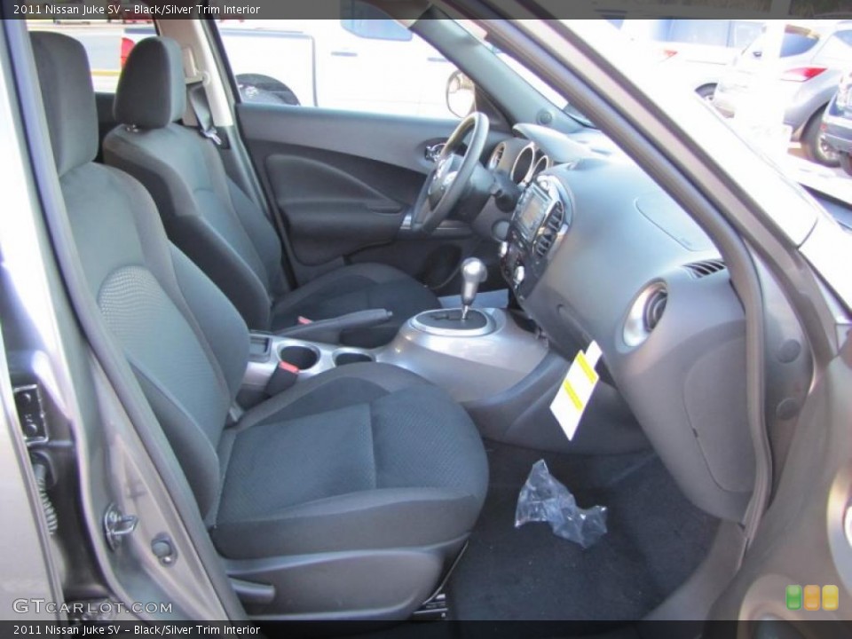Black/Silver Trim Interior Photo for the 2011 Nissan Juke SV #46590483