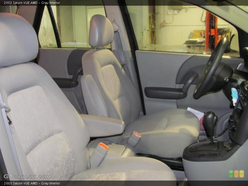 Gray Interior Photo for the 2003 Saturn VUE AWD #46590600