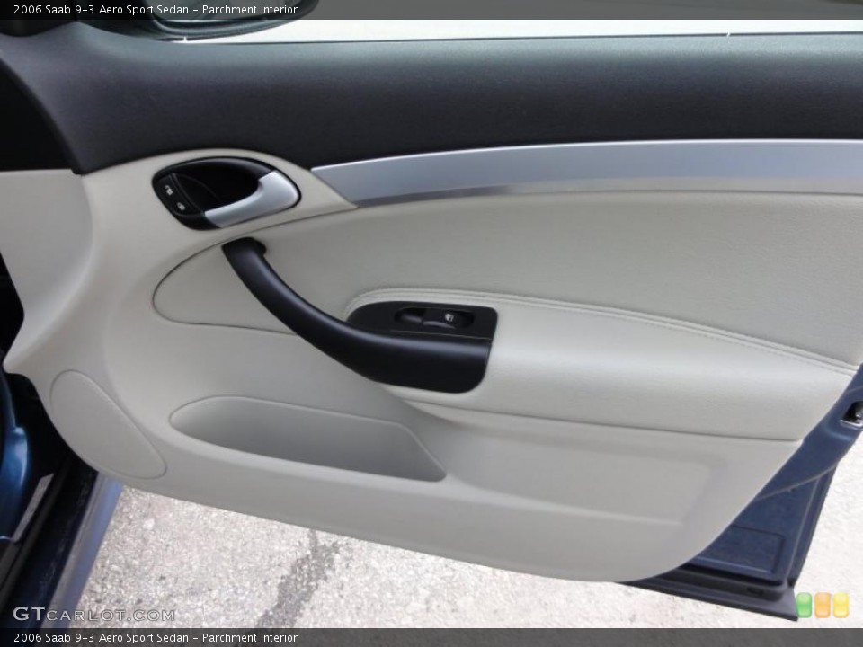 Parchment Interior Door Panel for the 2006 Saab 9-3 Aero Sport Sedan #46591238