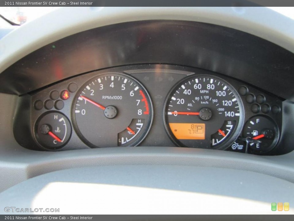 Steel Interior Gauges for the 2011 Nissan Frontier SV Crew Cab #46591283