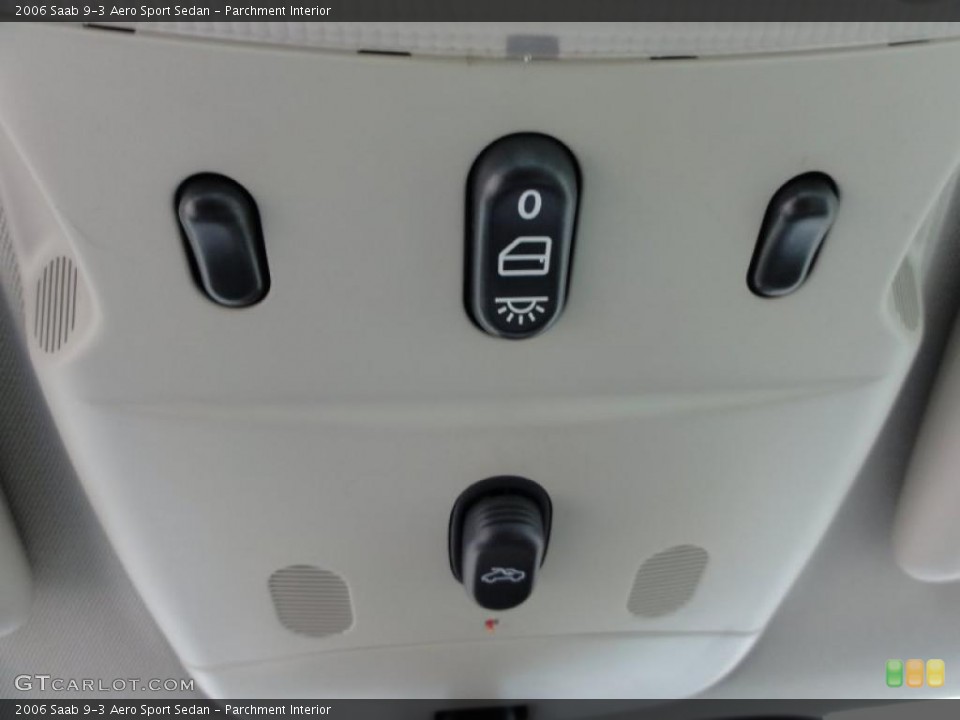 Parchment Interior Controls for the 2006 Saab 9-3 Aero Sport Sedan #46591505