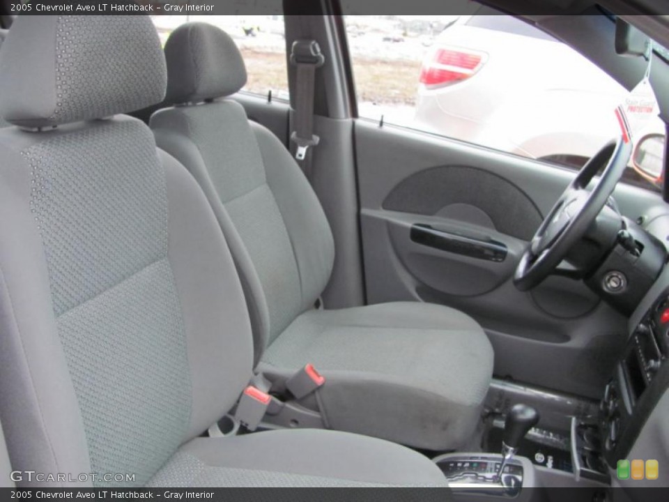 Gray Interior Photo for the 2005 Chevrolet Aveo LT Hatchback #46593719