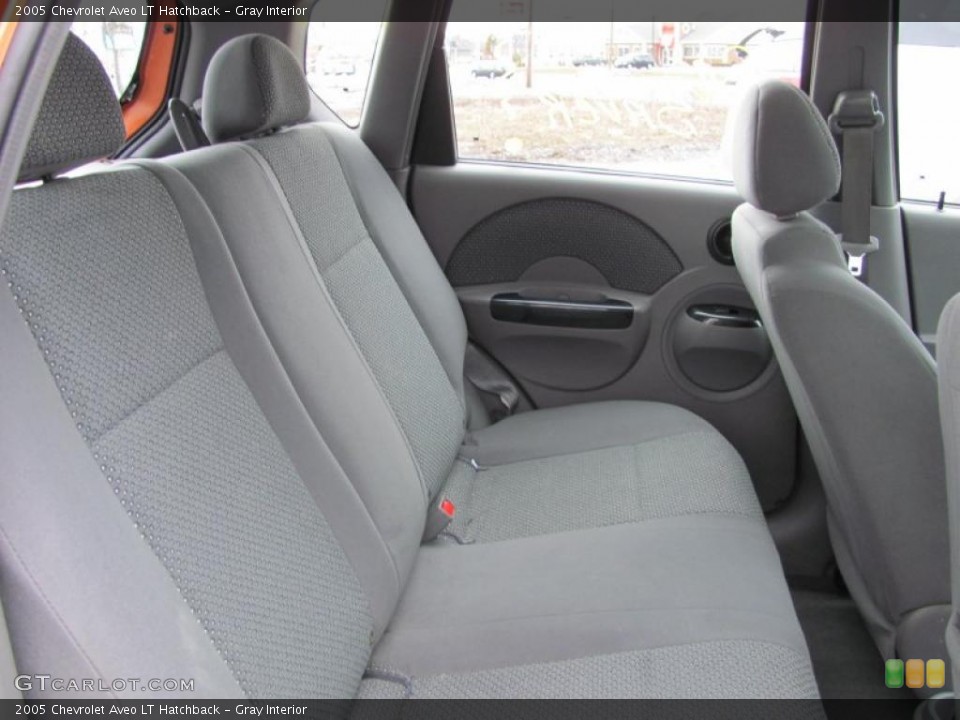Gray Interior Photo for the 2005 Chevrolet Aveo LT Hatchback #46593737