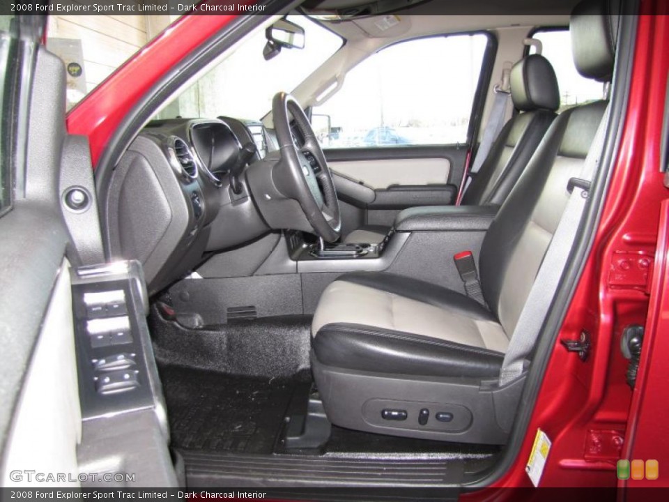Dark Charcoal Interior Photo for the 2008 Ford Explorer Sport Trac Limited #46595462