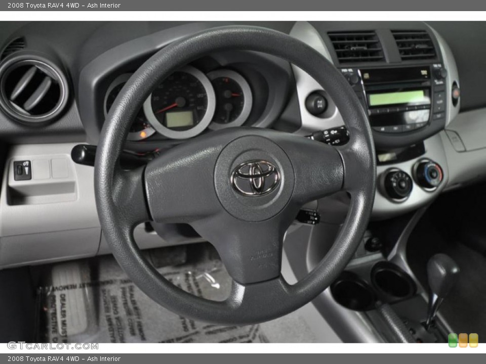 Ash Interior Steering Wheel for the 2008 Toyota RAV4 4WD #46596632