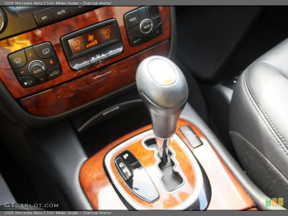 Charcoal Interior Transmission for the 2005 Mercedes-Benz S 500 4Matic Sedan #46597349