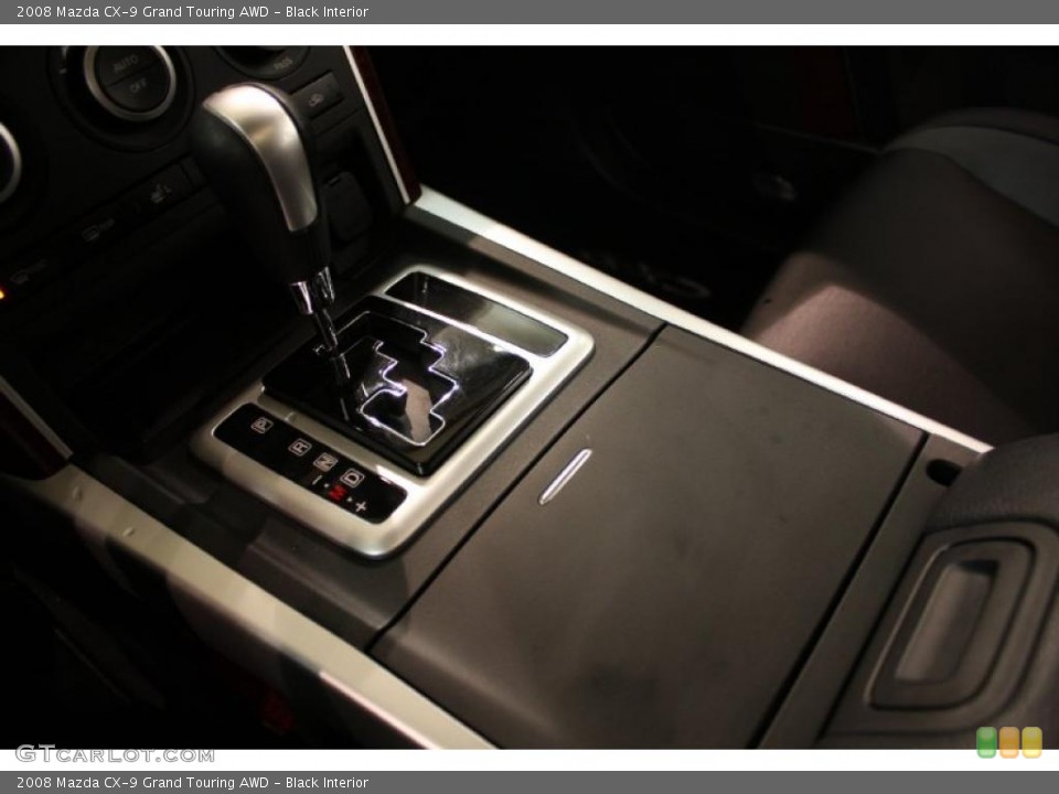 Black Interior Transmission for the 2008 Mazda CX-9 Grand Touring AWD #46597988