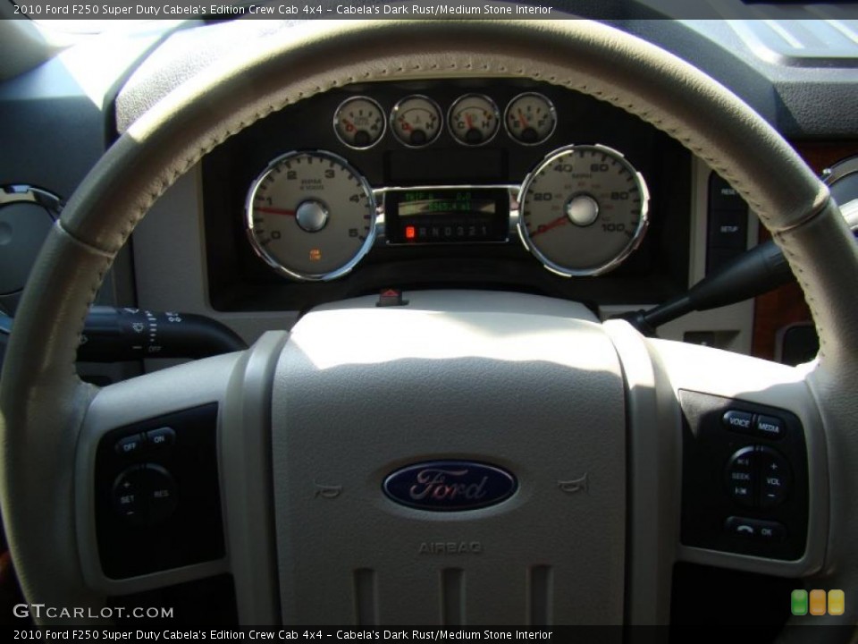 Cabela's Dark Rust/Medium Stone Interior Gauges for the 2010 Ford F250 Super Duty Cabela's Edition Crew Cab 4x4 #46602318