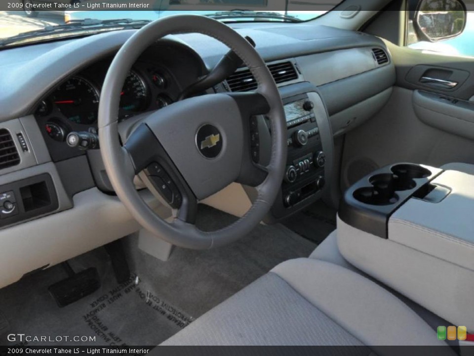 Light Titanium Interior Prime Interior for the 2009 Chevrolet Tahoe LS #46603252