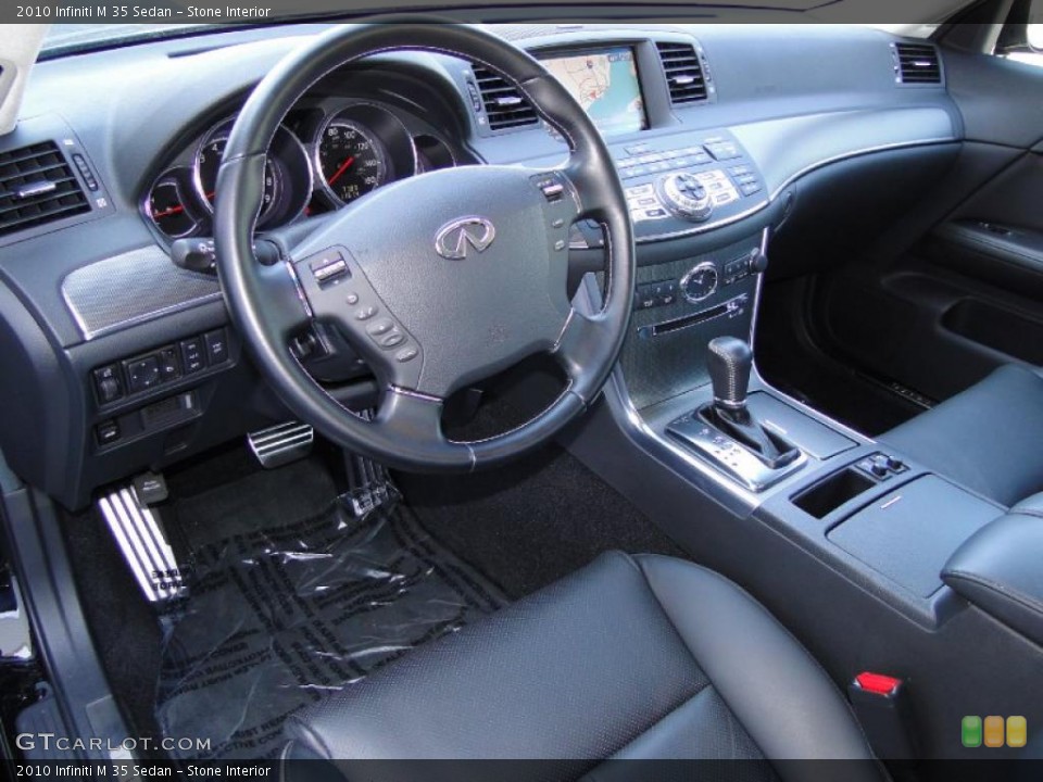 Stone Interior Prime Interior for the 2010 Infiniti M 35 Sedan #46603795