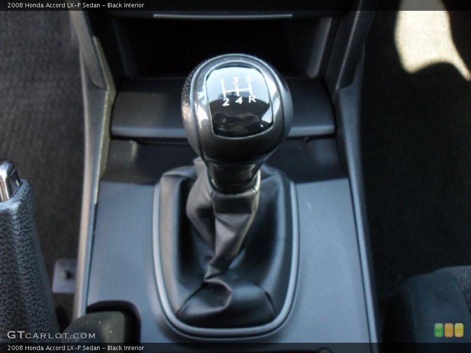 Black Interior Transmission for the 2008 Honda Accord LX-P Sedan #46604881
