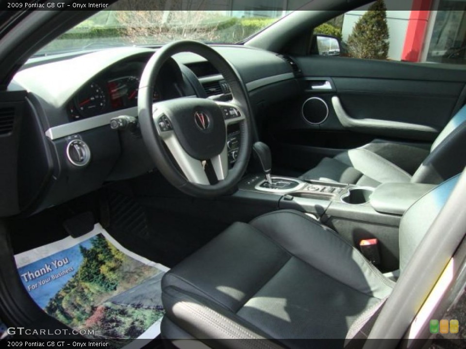 Onyx Interior Photo for the 2009 Pontiac G8 GT #46605517