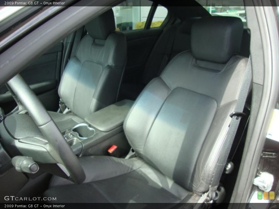 Onyx Interior Photo for the 2009 Pontiac G8 GT #46605544