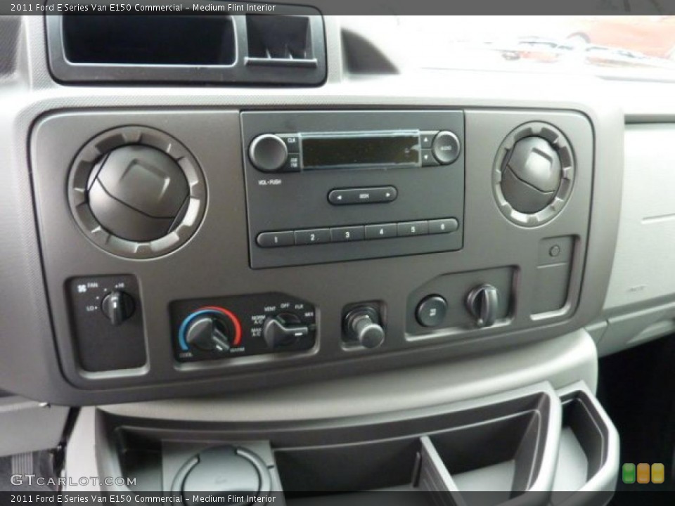Medium Flint Interior Controls for the 2011 Ford E Series Van E150 Commercial #46608235