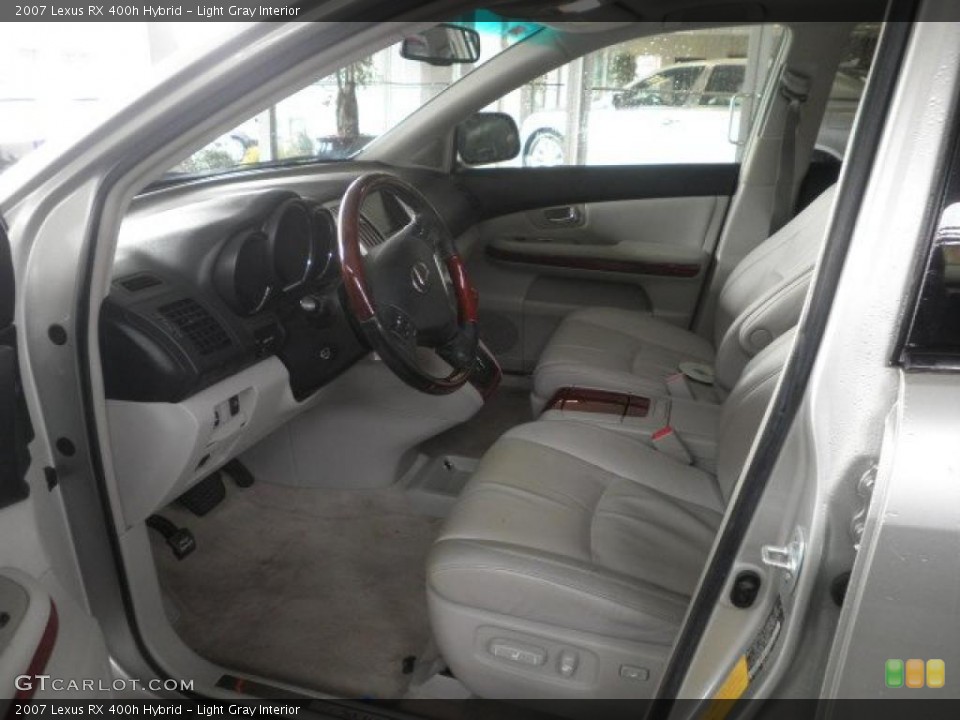 Light Gray Interior Photo for the 2007 Lexus RX 400h Hybrid #46608745