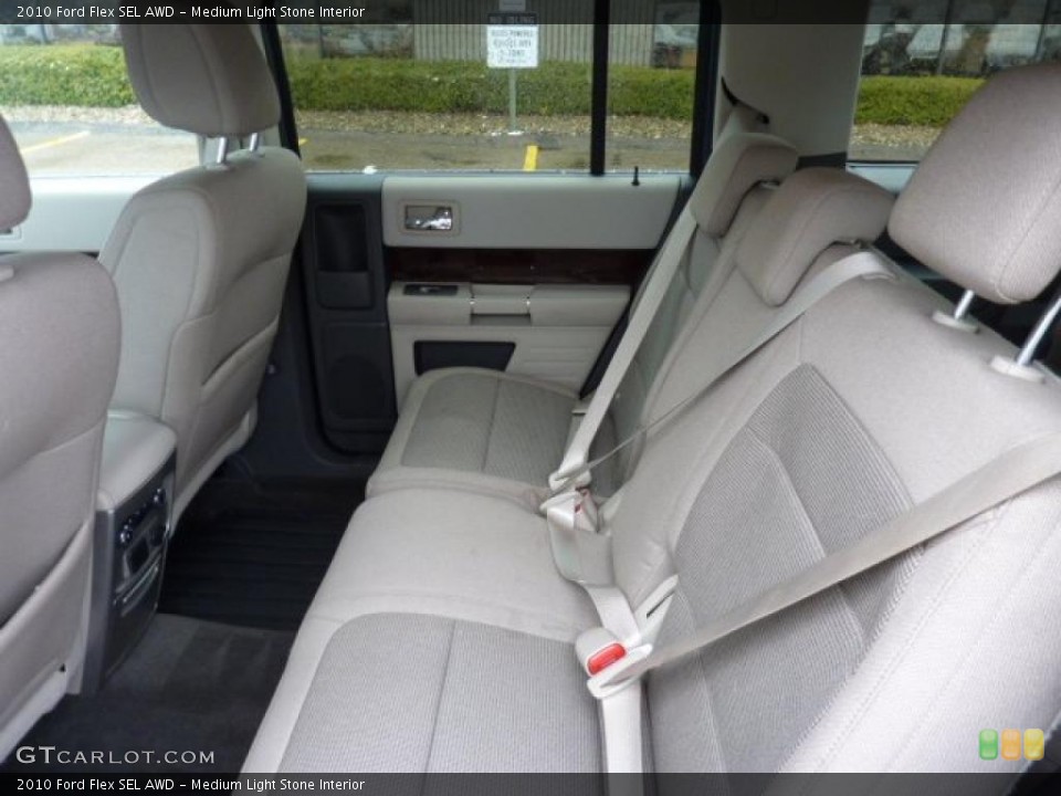 Medium Light Stone Interior Photo for the 2010 Ford Flex SEL AWD #46609462