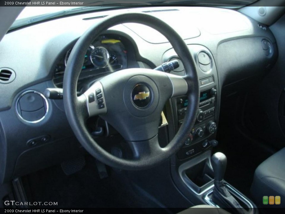 Ebony Interior Dashboard for the 2009 Chevrolet HHR LS Panel #46609652