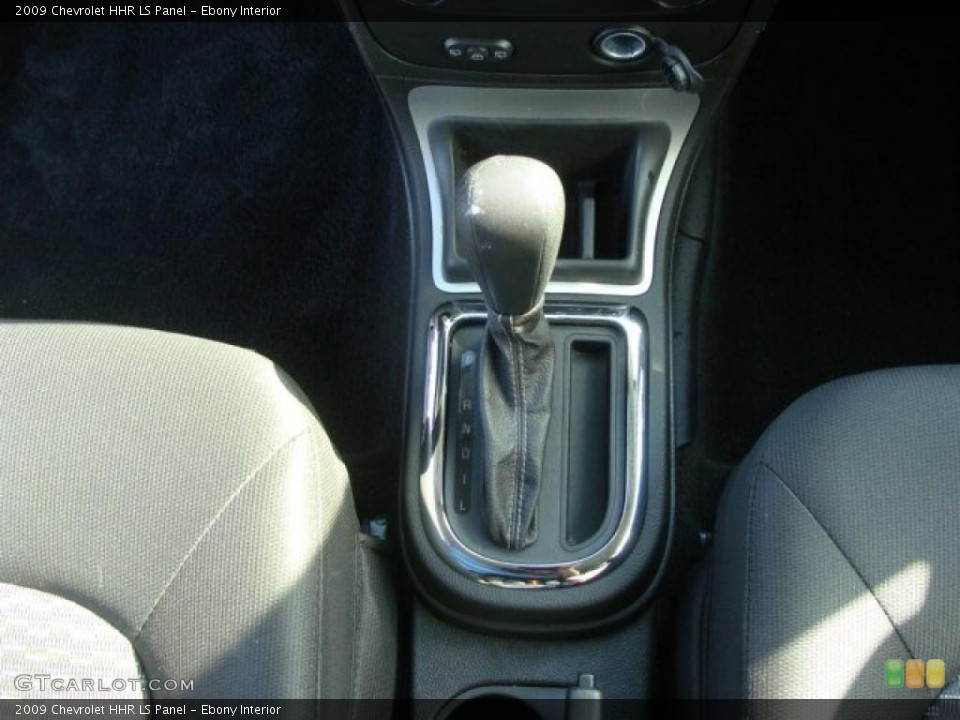 Ebony Interior Transmission for the 2009 Chevrolet HHR LS Panel #46609673
