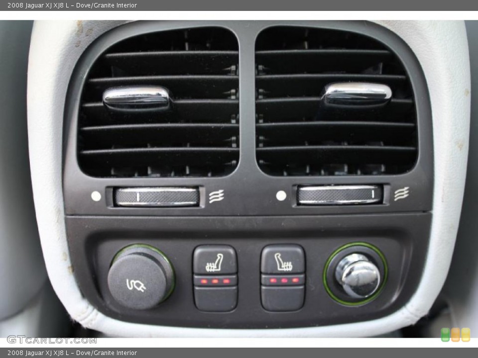 Dove/Granite Interior Controls for the 2008 Jaguar XJ XJ8 L #46612717