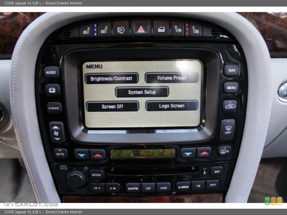 Dove/Granite Interior Controls for the 2008 Jaguar XJ XJ8 L #46612900
